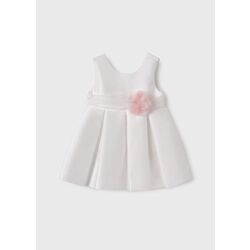 5008 Vestido Mikado Flor Bebé Abel y Lula. ROPA PARA BEBES ,PREMAMA Y COLEGIAL - DE 0 5 AÑOS INFANTIL VERANO NIÑA Vestidos .