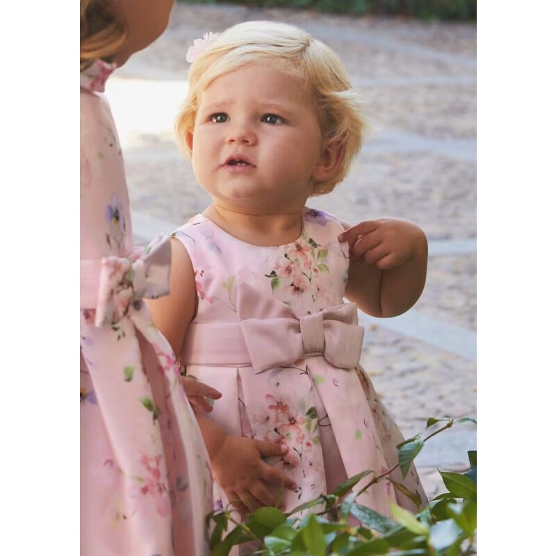 5009 Vestido Mikado Estampado Bebé Abel y Lula. ROPA PARA BEBES ,PREMAMA Y COLEGIAL - DE 0 5 AÑOS INFANTIL VERANO NIÑA Vestidos