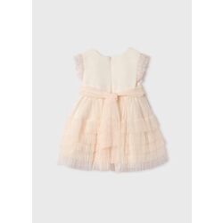 5015 Vestido Tul Volantes Plisados Bebé Abel y Lula. ROPA PARA BEBES ,PREMAMA Y COLEGIAL - DE 0 5 AÑOS INFANTIL VERANO Vestidos