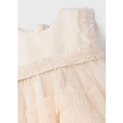 5015 Vestido Tul Volantes Plisados Bebé Abel y Lula. ROPA PARA BEBES ,PREMAMA Y COLEGIAL - DE 0 5 AÑOS INFANTIL VERANO Vestidos