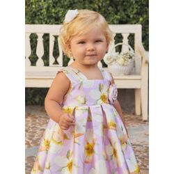 5016 Vestido Mikado Estampado Bebé Abel y Lula. ROPA PARA BEBES ,PREMAMA Y COLEGIAL - DE 0 5 AÑOS INFANTIL VERANO NIÑA Vestidos