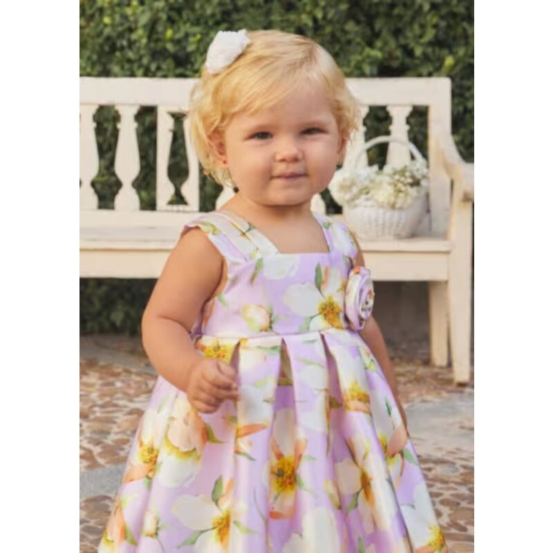 5016 Vestido Mikado Estampado Bebé Abel y Lula. ROPA PARA BEBES ,PREMAMA Y COLEGIAL - DE 0 5 AÑOS INFANTIL VERANO NIÑA Vestidos