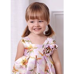 5016 Vestido Mikado Estampado Bebé Abel y Lula. ROPA PARA BEBES ,PREMAMA Y COLEGIAL - DE 0 5 AÑOS INFANTIL VERANO NIÑA Vestidos