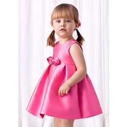 5019 Vestido Mikado Bebé fuxiaAbel y Lula. ROPA PARA BEBES ,PREMAMA Y COLEGIAL - DE 0 5 AÑOS INFANTIL VERANO NIÑA Vestidos .