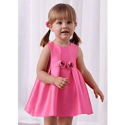 5019 Vestido Mikado Bebé fuxiaAbel y Lula. ROPA PARA BEBES ,PREMAMA Y COLEGIAL - DE 0 5 AÑOS INFANTIL VERANO NIÑA Vestidos .