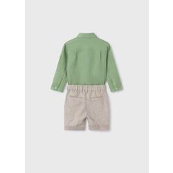 5253 Conjunto Lino Bermuda Y Camisa Bebé Abel y Lula. ROPA PARA BEBES ,PREMAMA Y COLEGIAL - DE 0 5 AÑOS INFANTIL VERANO NIÑO