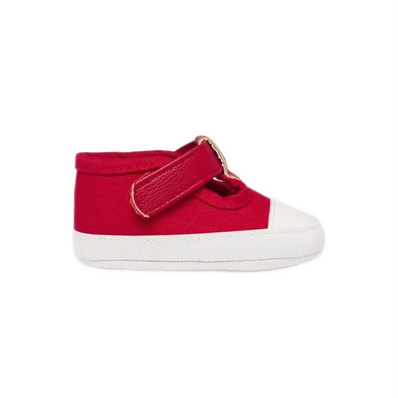9626  Pepito loneta Rojo Mayoral. ZAPATOS PARA BEBE - CALZADO Peuca de Niño OUTLET . CALZADO 16. 