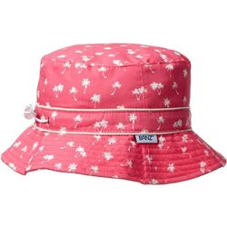 Banz BUDZEE Gorro protección solar 50+ UPF 6M A 2 AÑOS palmeras rosa. ROPA PARA BEBES ,PREMAMA Y COLEGIAL - DE 0 5 AÑOS INFANTIL