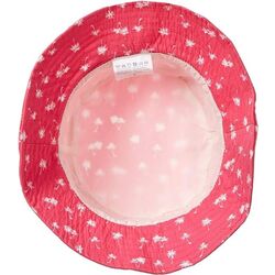 Banz BUDZEE Gorro protección solar 50+ UPF 6M A 2 AÑOS palmeras rosa. ROPA PARA BEBES ,PREMAMA Y COLEGIAL - DE 0 5 AÑOS INFANTIL