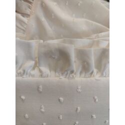 CUBRECAPAZO BUGABBO PLUMETI PARA CREMALLERA  ARTESANIA CHARI. COCHECITOS-CARRICOCHES PARA BEBE SACOS Y TEXTILES DE CAPAZO