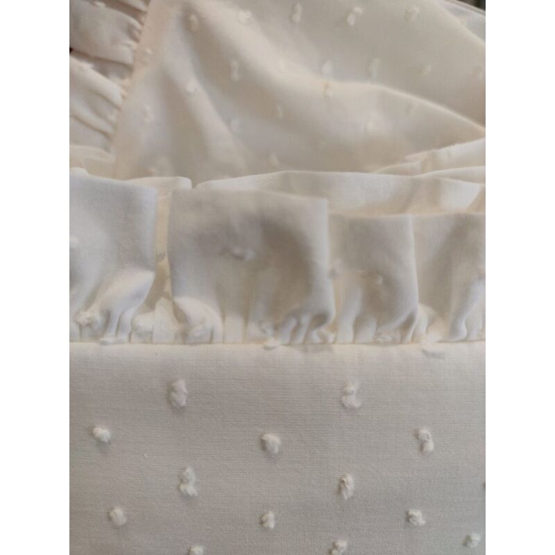 CUBRECAPAZO BUGABBO PLUMETI PARA CREMALLERA  ARTESANIA CHARI. COCHECITOS-CARRICOCHES PARA BEBE SACOS Y TEXTILES DE CAPAZO