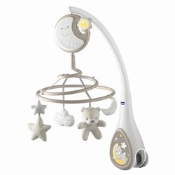 MÓVIL DE CUNA NEXT2DREAMS  GRIS  CHICCO. PUERICULTURA Y COMPLEMENTOS PARA BEBES - CASA ACCESORIOS DE EL JUGUETES MOVILES,