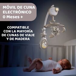 MÓVIL DE CUNA NEXT2DREAMS  GRIS  CHICCO. PUERICULTURA Y COMPLEMENTOS PARA BEBES - CASA ACCESORIOS DE EL JUGUETES MOVILES,