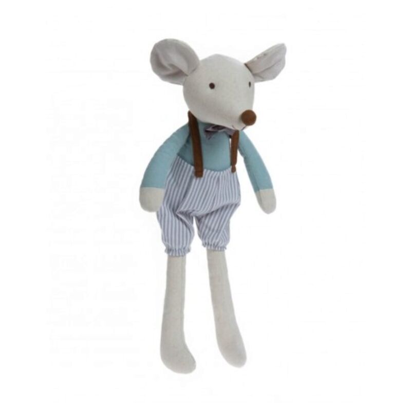 10859 Muñeco 40cm  ratón gamberritos. JUGUETES PARA BEBE - PELUCHES Y MUÑECOS . Color Azul. 