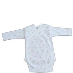 1288 BODY CRUZADO ROBLE BABIDU. ROPA PARA BEBES ,PREMAMA Y COLEGIAL - DE 0 5 AÑOS INTERIOR Bodys . Color Rosa. TALLAS 0 Meses . 