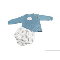 24593 CONJUNTO BRAGA BUO ARANES JULIANA. ROPA PARA BEBES ,PREMAMA Y COLEGIAL - DE 0 5 AÑOS INVIERNO Conjuntos Ranita NIÑA NIÑO .