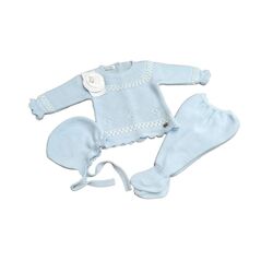 24547 CONJUNTO 3.P LIN ROMBOS PASACINTAS JULIANA. ROPA PARA BEBES ,PREMAMA Y COLEGIAL - DE 0 5 AÑOS INVIERNO Conjuntos Punto
