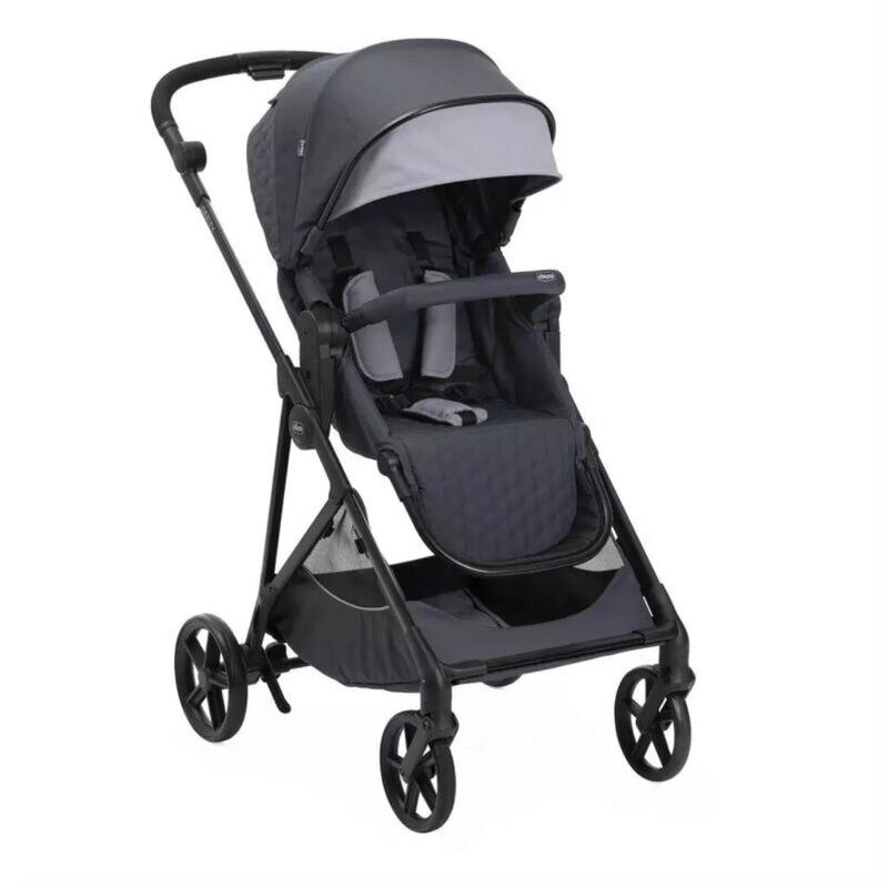 SILLA DE PASEO SEETY BOSTON GREY CHICCO. COCHECITOS-CARRICOCHES PARA BEBE DE DOS PIEZAS . Color GRIS . 