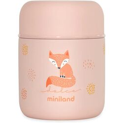 89468Termo para papillas food thermy mini rose  280ML MINILAND. PUERICULTURA Y COMPLEMENTOS PARA BEBES - COMIDA TERMOS