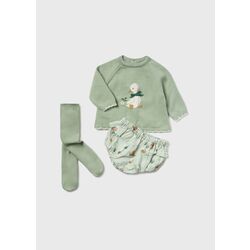2243 CONJUNTO JERSEY TRICOT Y LEOTARDO MAYORAL. ROPA PARA BEBES ,PREMAMA Y COLEGIAL - DE 0 5 AÑOS INVIERNO NIÑA Jerseys