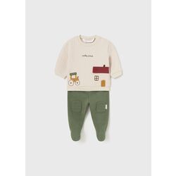 2515 Conjunto polaina y sudadera casita recién nacido  MAYORAL. ROPA PARA BEBES ,PREMAMA Y COLEGIAL - DE 0 5 AÑOS INVIERNO