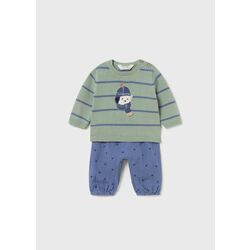 2517 Conjunto pantalón y jersey animalito recién nacido MAYORAL. ROPA PARA BEBES ,PREMAMA Y COLEGIAL - DE 0 5 AÑOS INVIERNO NIÑO
