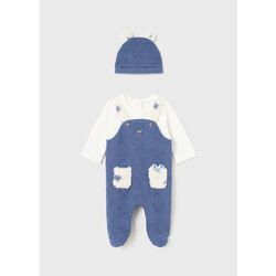 2618 Pelele con gorro orejitas recién nacido MAYORAL. ROPA PARA BEBES ,PREMAMA Y COLEGIAL - DE 0 5 AÑOS INVIERNO Peleles .