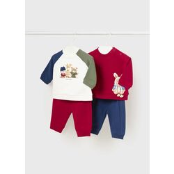 2635 CONJUNTO PUNTO 4 PIEZAS MAYORAL. ROPA PARA BEBES ,PREMAMA Y COLEGIAL - DE 0 5 AÑOS INVIERNO Conjuntos Punto . TALLAS 3