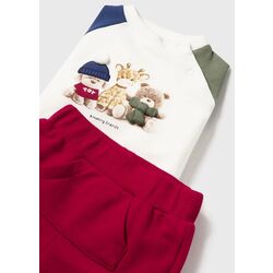 2635 CONJUNTO PUNTO 4 PIEZAS MAYORAL. ROPA PARA BEBES ,PREMAMA Y COLEGIAL - DE 0 5 AÑOS INVIERNO Conjuntos Punto . TALLAS 3