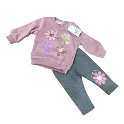 2728 Conjunto  niña Garvel. ROPA PARA BEBES ,PREMAMA Y COLEGIAL - DE 0 5 AÑOS INVIERNO NIÑA Conjuntos . TALLAS 12 meses. 