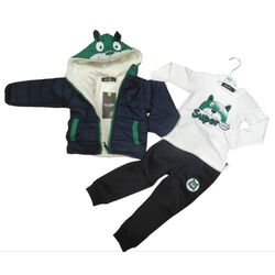 338 Conjunto 3P niño marino Garvel. ROPA PARA BEBES ,PREMAMA Y COLEGIAL - DE 0 5 AÑOS INVIERNO NIÑO NIÑA Conjuntos . TALLAS 12