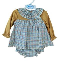 2401 Chambrita braguita niña babyferr. ROPA PARA BEBES ,PREMAMA Y COLEGIAL - DE 0 5 AÑOS INVIERNO NIÑA INFANTIL VERANO Vestidos