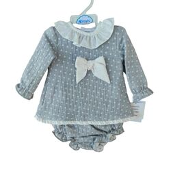 2402 Chambrita niña Babyferr. ROPA PARA BEBES ,PREMAMA Y COLEGIAL - DE 0 5 AÑOS INVIERNO NIÑA INFANTIL VERANO Vestidos . TALLAS
