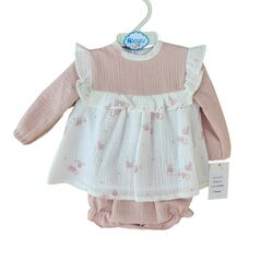 24436 Chambrita con braguita babyferr. ROPA PARA BEBES ,PREMAMA Y COLEGIAL - DE 0 5 AÑOS INVIERNO NIÑA INFANTIL VERANO Vestidos