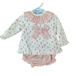 24447 Chambita con braguita Babyferr. ROPA PARA BEBES ,PREMAMA Y COLEGIAL - DE 0 5 AÑOS INVIERNO NIÑA INFANTIL VERANO Vestidos .