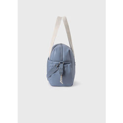 19500 BOLSO LETRAS MAYORAL. COCHECITOS-CARRICOCHES PARA BEBE SACOS Y TEXTILES BOLSOS ,TALEGAS MALETAS . Color 916 azul. 