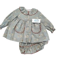 AL001 JESUSITO ARDILLAS DANIESTY. ROPA PARA BEBES ,PREMAMA Y COLEGIAL - DE 0 5 AÑOS INVIERNO NIÑA Vestidos . TALLAS 4 años. 