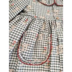 AL001 JESUSITO ARDILLAS DANIESTY. ROPA PARA BEBES ,PREMAMA Y COLEGIAL - DE 0 5 AÑOS INVIERNO NIÑA Vestidos . TALLAS 4 años. 