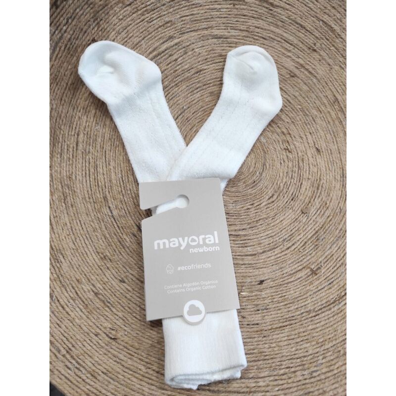 9754 LEOTARDO CALADO CRUDO MAYORAL. ROPA PARA BEBES ,PREMAMA Y COLEGIAL - DE 0 5 AÑOS INTERIOR LEOTARDOS CALCETINES . TALLAS 0