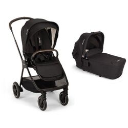 Nuna Triv NEXT con capazo Lytl. COCHECITOS-CARRICOCHES PARA BEBE DE DOS PIEZAS . Color GRANITE BLACK. 