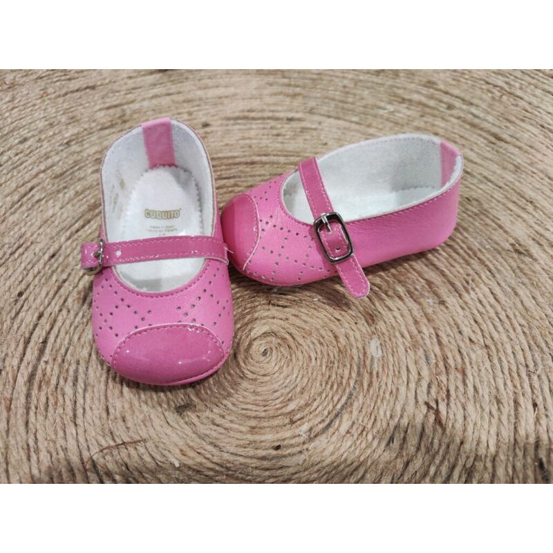 PEUCA MERCEDITAS 50095 ROSA CUQUITO. ZAPATOS PARA BEBE - CALZADO Peuca de Niña verano ,Sandalias OUTLET . CALZADO 16. 