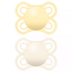 S196 Chupete Perfect 2-6 Silicona MATE (2ud) MAM. PUERICULTURA Y COMPLEMENTOS PARA BEBES - PORTEO LACTANCIA TETINAS ACCESORIOS