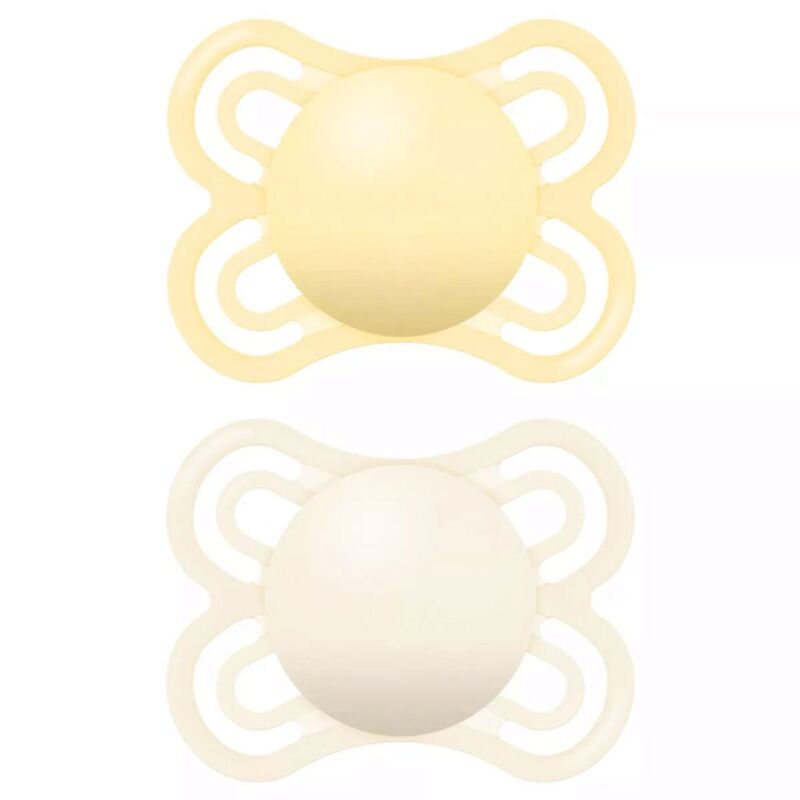 S196 Chupete Perfect 2-6 Silicona MATE (2ud) MAM. PUERICULTURA Y COMPLEMENTOS PARA BEBES - PORTEO LACTANCIA TETINAS ACCESORIOS