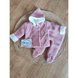 25149 SAN FRANCISCO CHAQUETÓN CON CAPOTA Y POLAINA GLORY. ROPA PARA BEBES ,PREMAMA Y COLEGIAL - DE 0 5 AÑOS INVIERNO Conjuntos