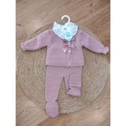 024 VE 378 CONJUNTO 3 PIEZAS POLAINA MODELO SOFIA MAQUILLAJE SARDÓN. ROPA PARA BEBES ,PREMAMA Y COLEGIAL - DE 0 5 AÑOS INVIERNO