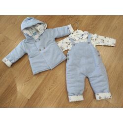 024CB 607 CONJUNTO 3 PIEZAS PETO ACOLCHADO FAMILIA CECILIA. ROPA PARA BEBES ,PREMAMA Y COLEGIAL - DE 0 5 AÑOS INVIERNO NIÑO