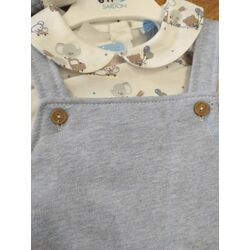 024CB 607 CONJUNTO 3 PIEZAS PETO ACOLCHADO FAMILIA CECILIA. ROPA PARA BEBES ,PREMAMA Y COLEGIAL - DE 0 5 AÑOS INVIERNO NIÑO