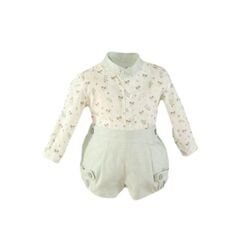 36004023 CONJUNTO BEBE NIÑO MIRANDA. ROPA PARA BEBES ,PREMAMA Y COLEGIAL - DE 0 5 AÑOS INVIERNO NIÑA Vestidos . TALLAS 6 meses. 