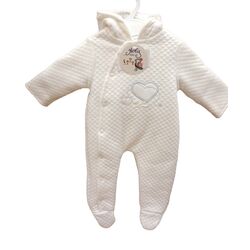 23252 BUZO DE TELA  GLORY. ROPA PARA BEBES ,PREMAMA Y COLEGIAL - DE 0 5 AÑOS INVIERNO Peleles Abrigo . Color Beige. TALLAS 6
