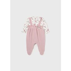 2604 PELELE PETO MAYORAL. ROPA PARA BEBES ,PREMAMA Y COLEGIAL - DE 0 5 AÑOS INVIERNO Peleles . Color Rosa. TALLAS 1M. 
